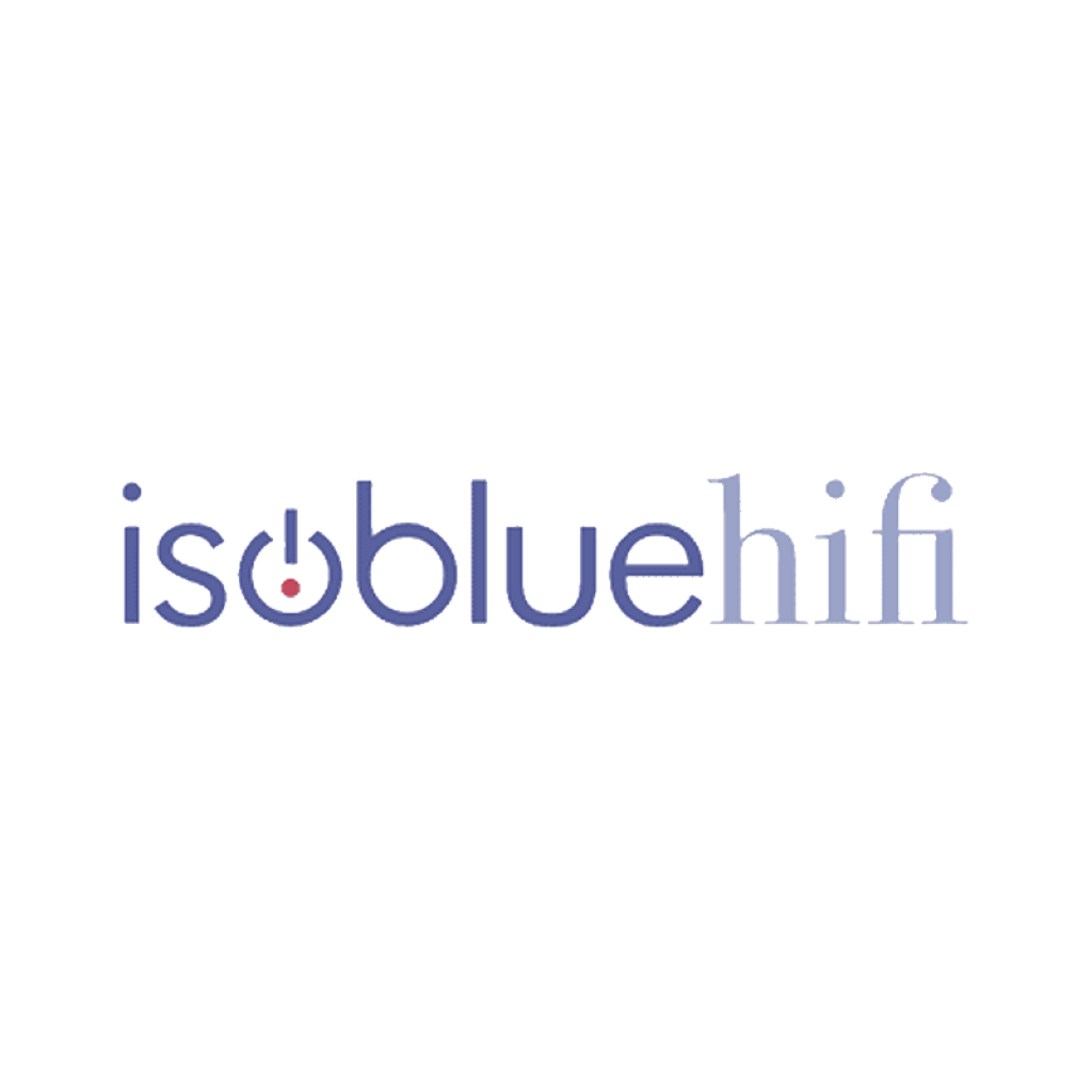Isobluehifi logo.