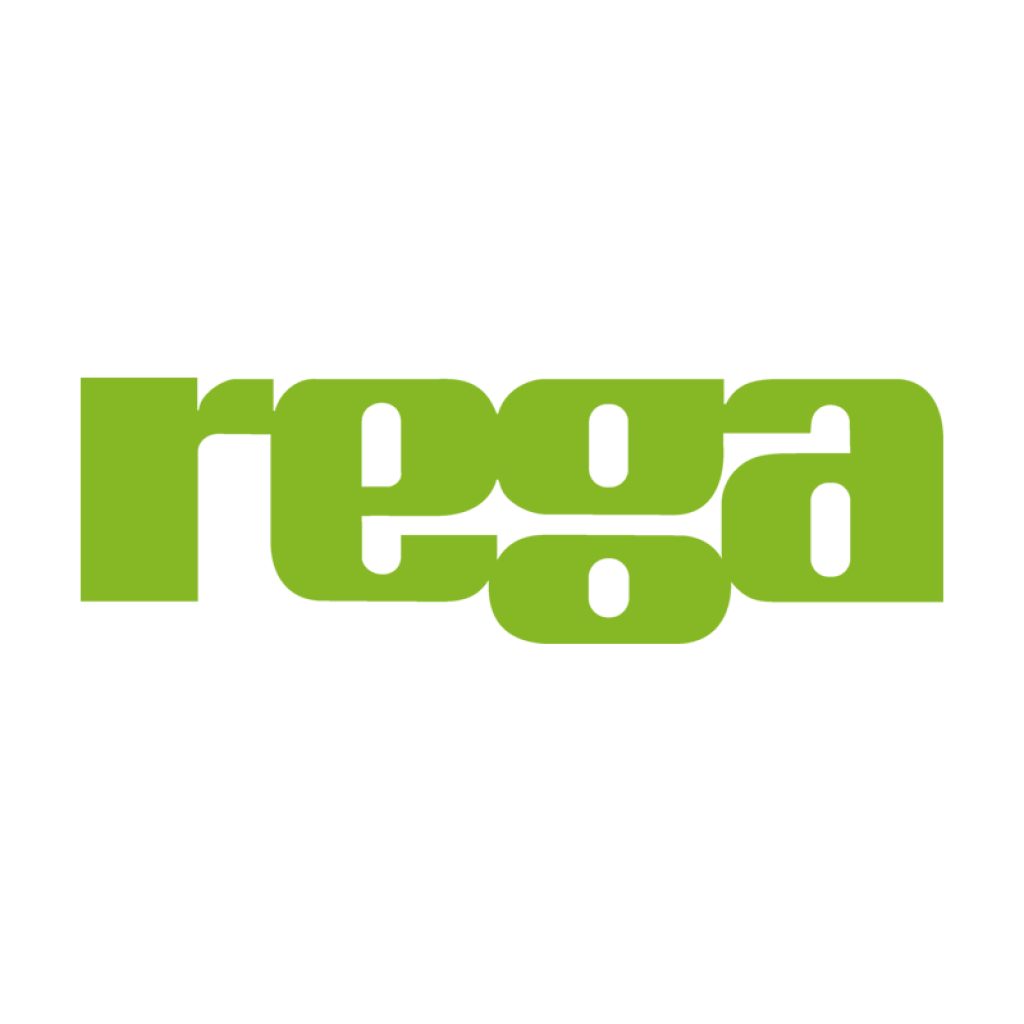 Rega Research logo.