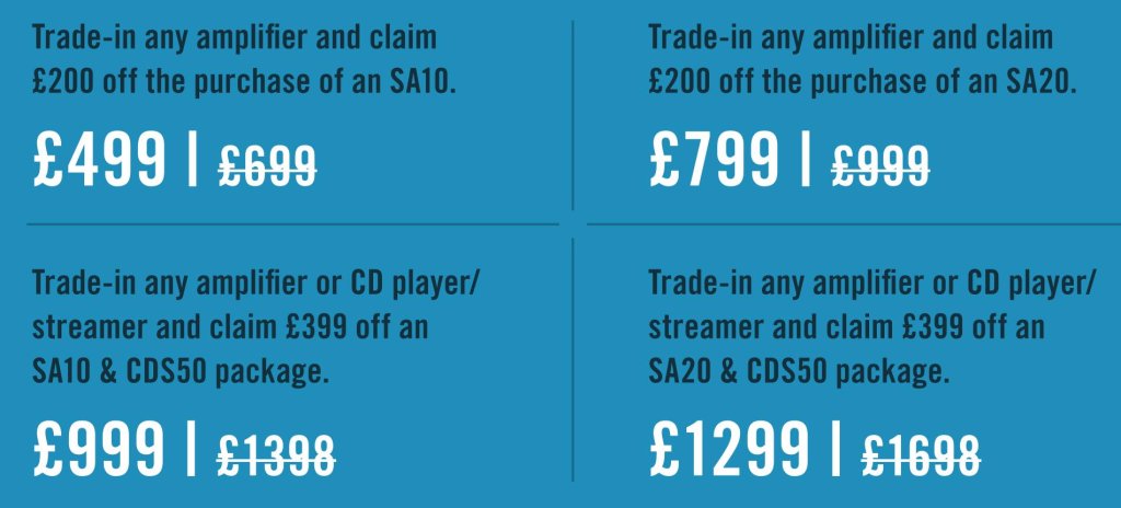 Arcam Christmas Trade-in Offer.