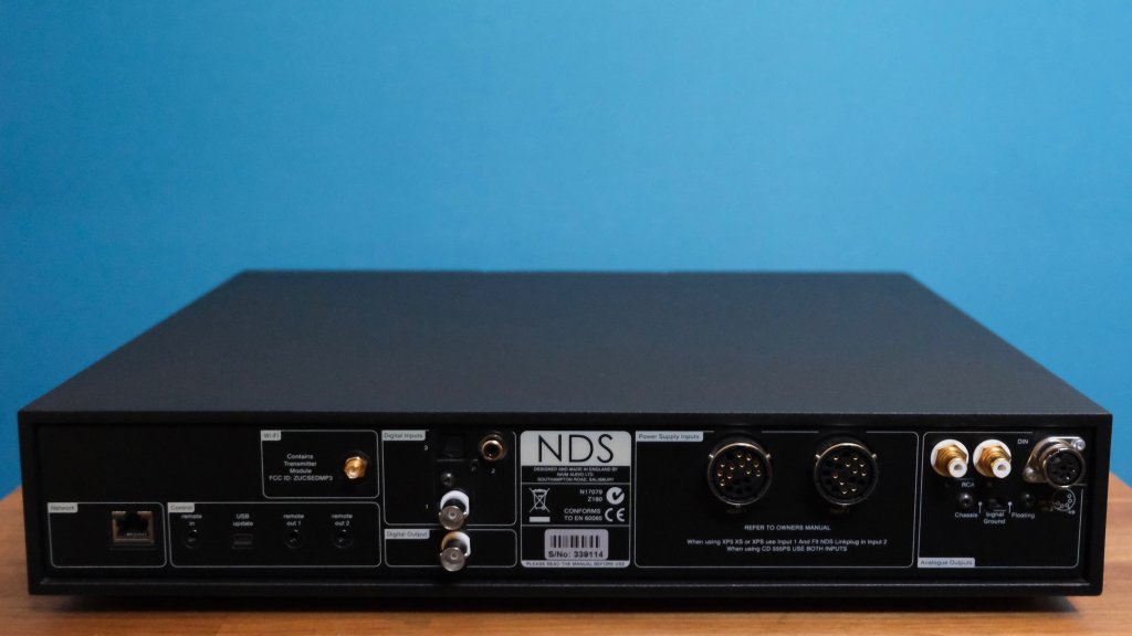 Naim NDS rear view.