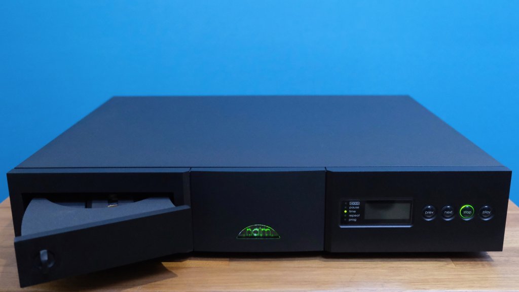 Naim CDX 2 Front View Drawer Open.