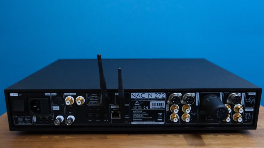 Naim NAC-N 272 Rear View.
