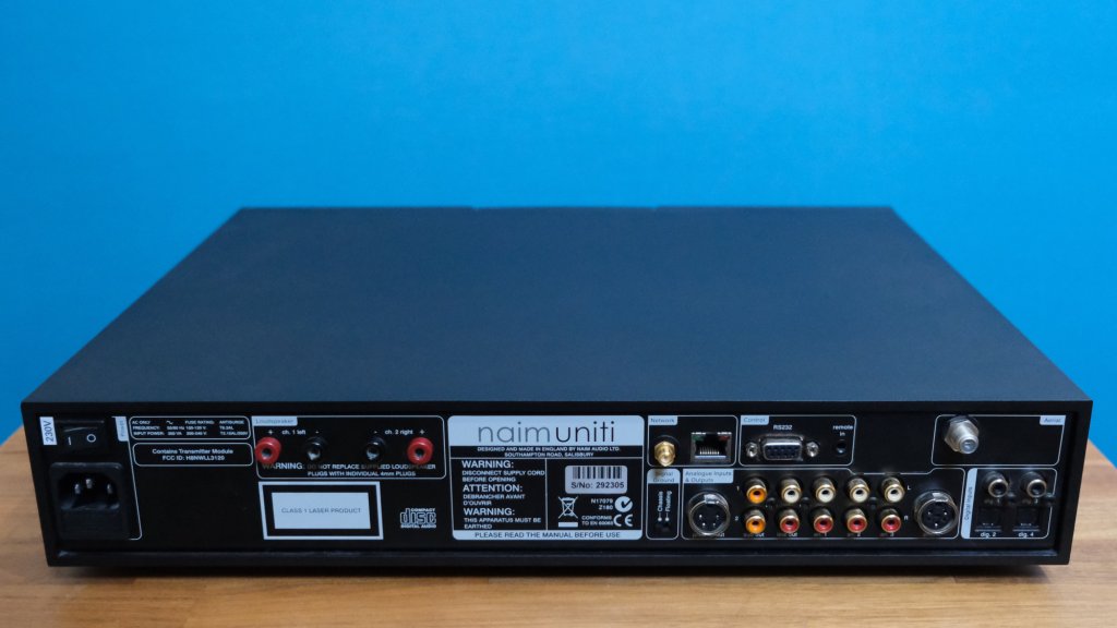 Naim Uniti Rear View.