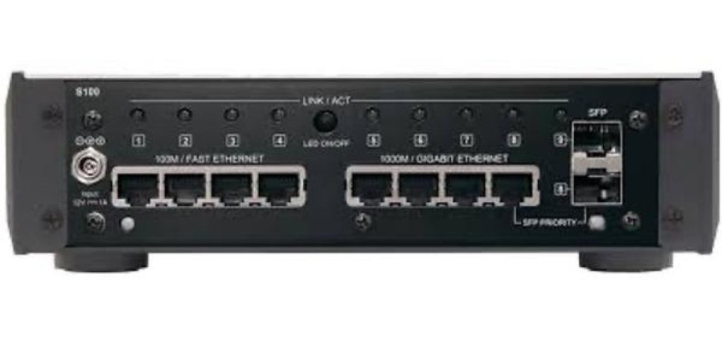 Melco S100 Network Switch.