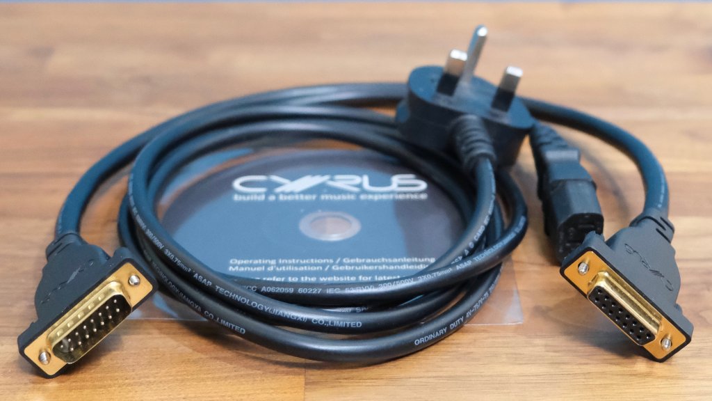 Cyrus PSU-XR Accessories.