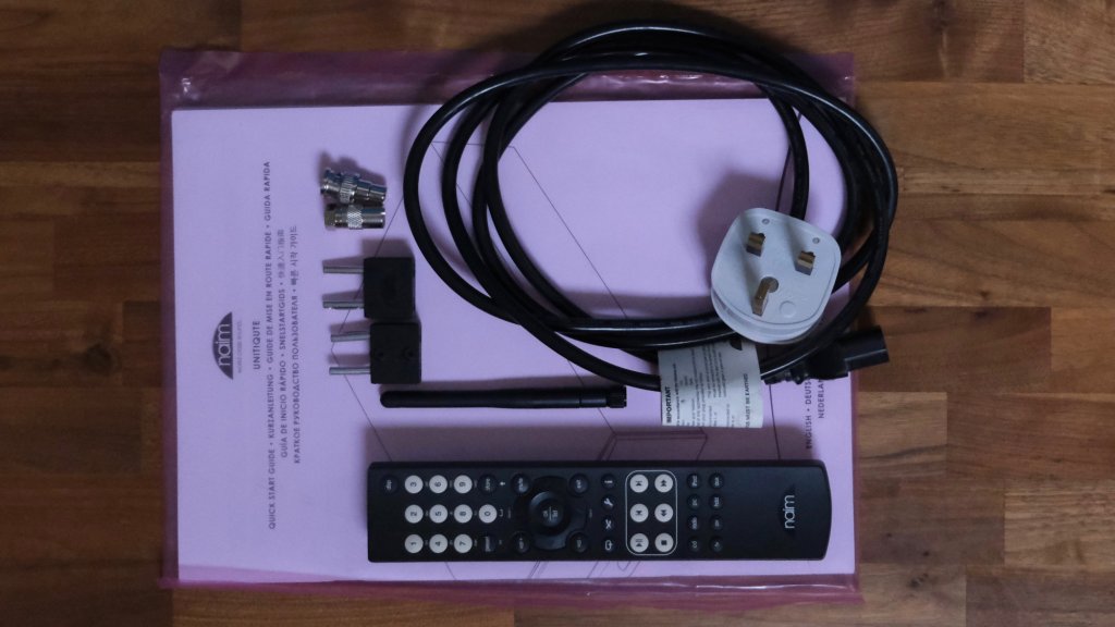 Naim Unitiqute 2 - accessories.