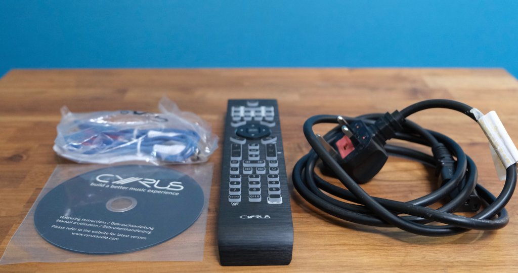 Cyrus CDt-XR CD Player Accessories.