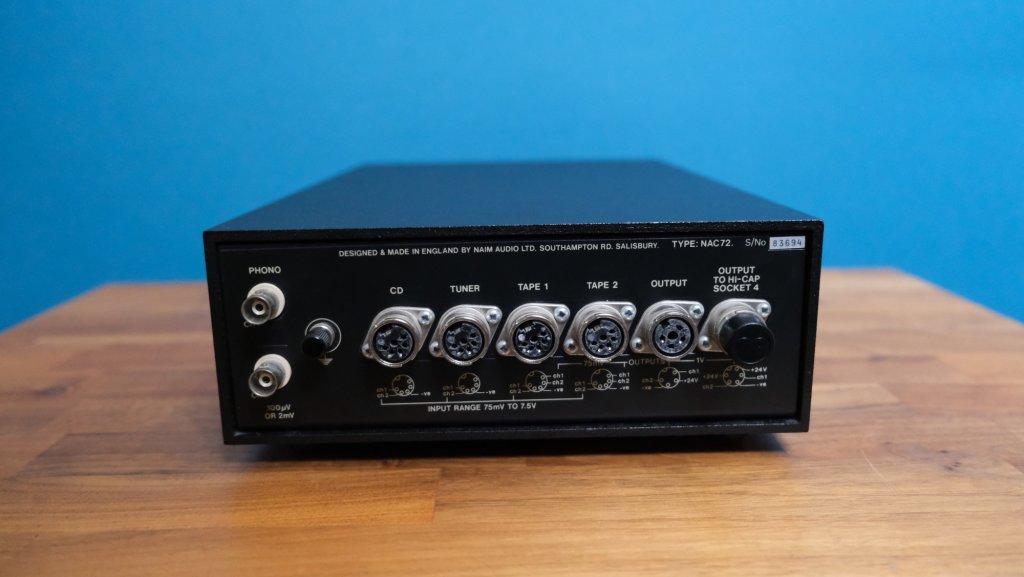 Naim NAC 72 Pre-amplifier (Olive).