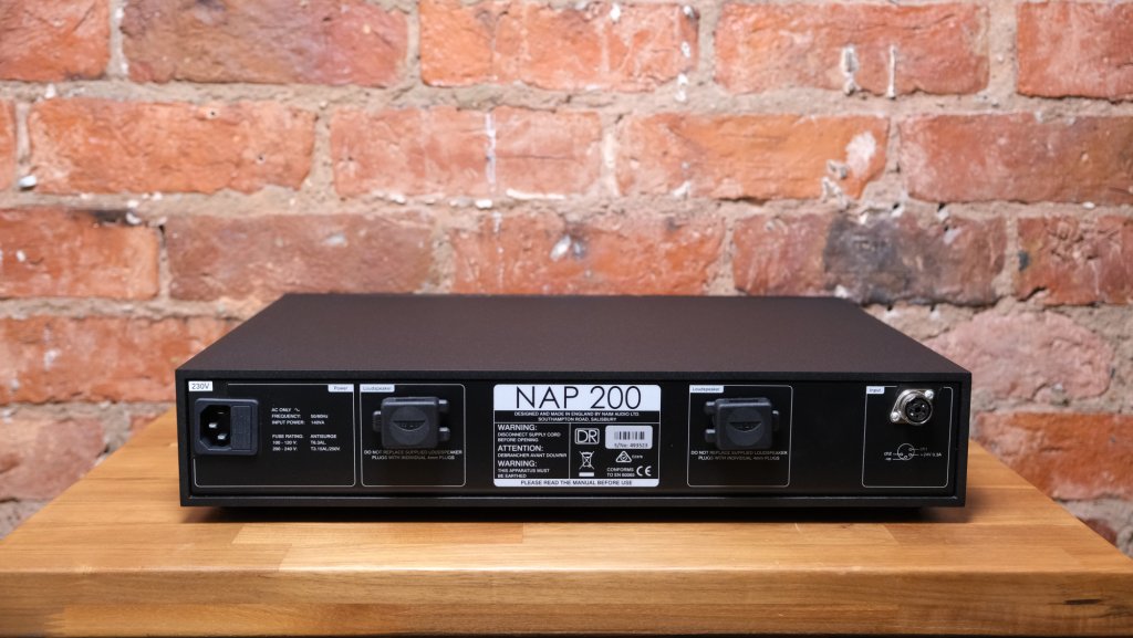 Naim NAP 200 DR Power Amplifier.