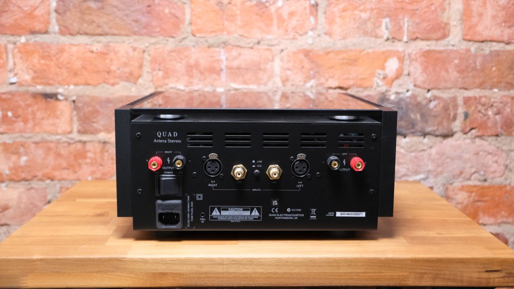 Quad Artera Stereo Power Amplifier.