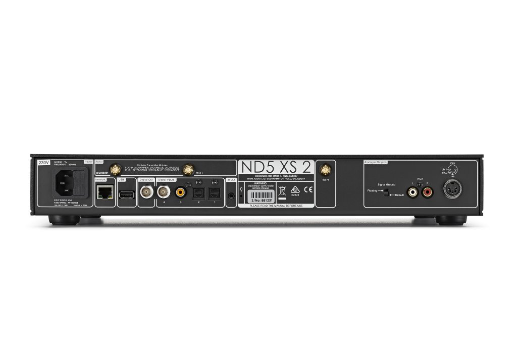 Naim ND5 XS 2 rear.