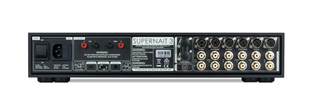 Naim Supernait 3 rear.